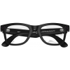 Умные очки Ray-Ban Meta* Wayfarer Gen 2 Matte Black, Прозрачные линзы для компьютера Clear Blue-Violet (RW4012), размер L